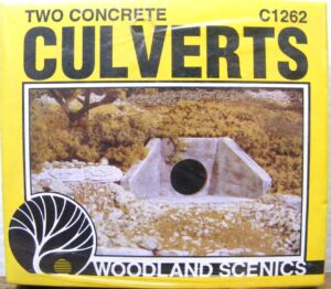 Woodland Scenics Αξεσουάρ Μοντελισμού Two Concrete Culverts | HO 1:87 | C1262