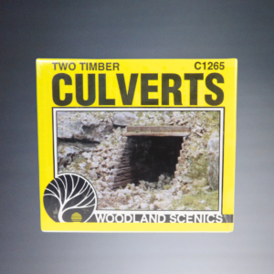Woodland Scenics Αξεσουάρ Μοντελισμού Two Timber Culverts | HO 1:87 | C1265