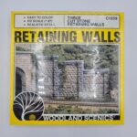 Woodland Scenics Αξεσουάρ Μοντελισμού Three Cut Stone Retaining Walls | HO 1:87 | C1259