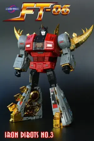 Fans Toys FT-06 Sever Snarl FT06 Iron Dibots Action Figure