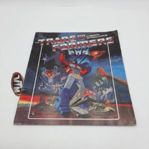 The TRANFORMERS Panini Greek Vintage Sticker Album