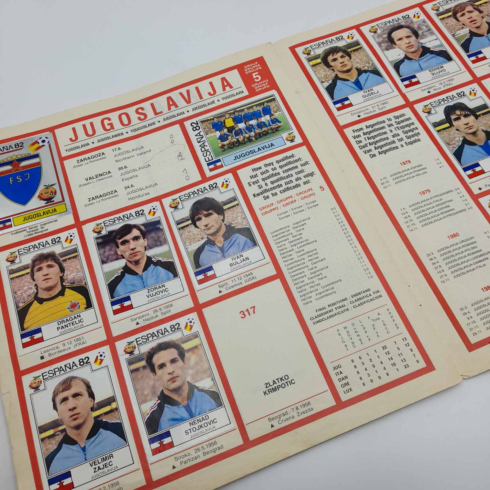 Espana 82 World Cup Spain Panini Vintage Sticker Album - Image 3