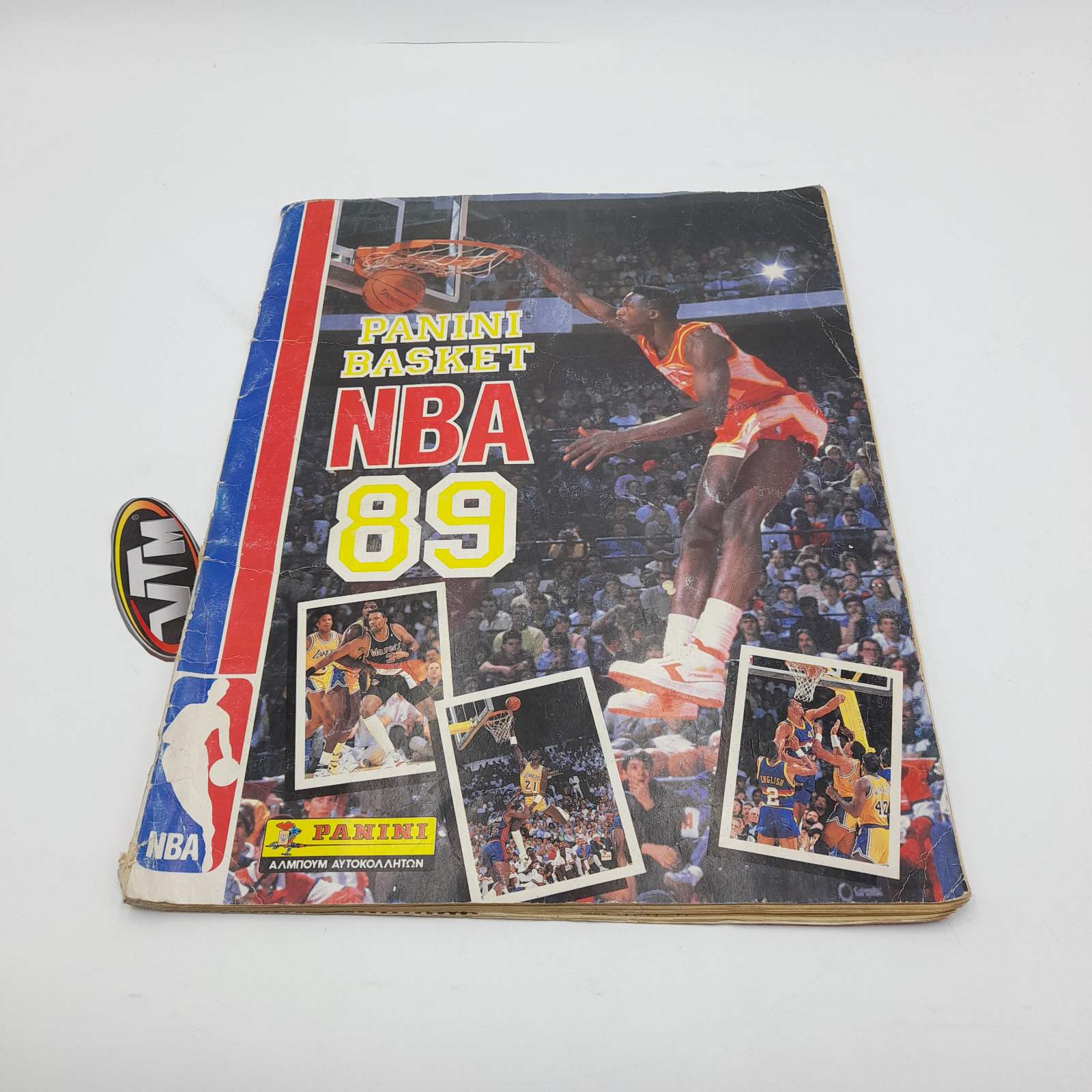 Panini Basket NBA 1989 Greek Sticker Album
