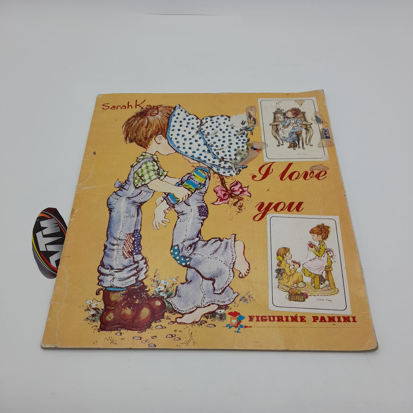 Sarah Kay I Love you Panini Greek Vintage Sticker Album 1980