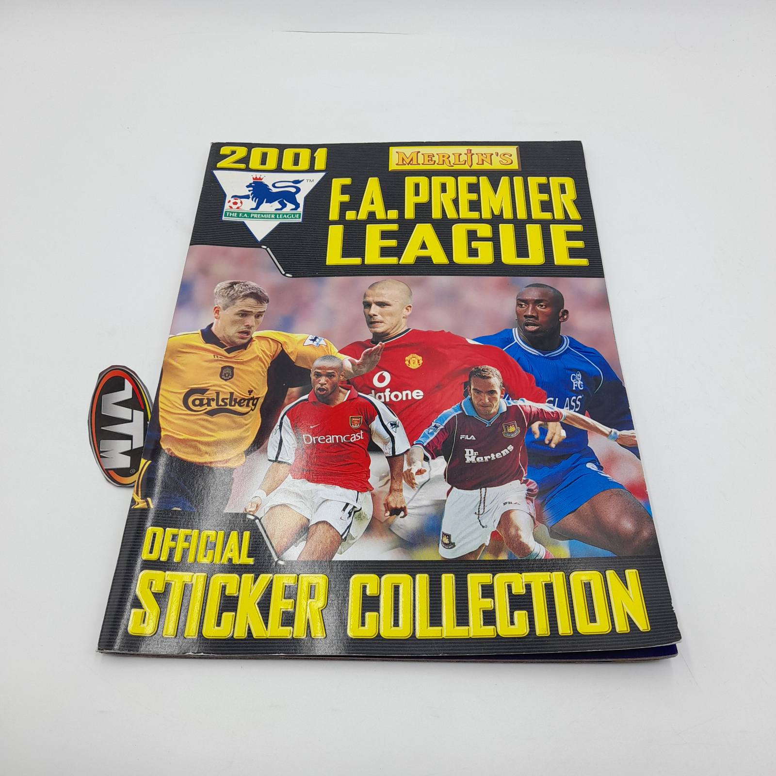 Merlin's F.A. Premier League Official Sticker Collection Album 2001