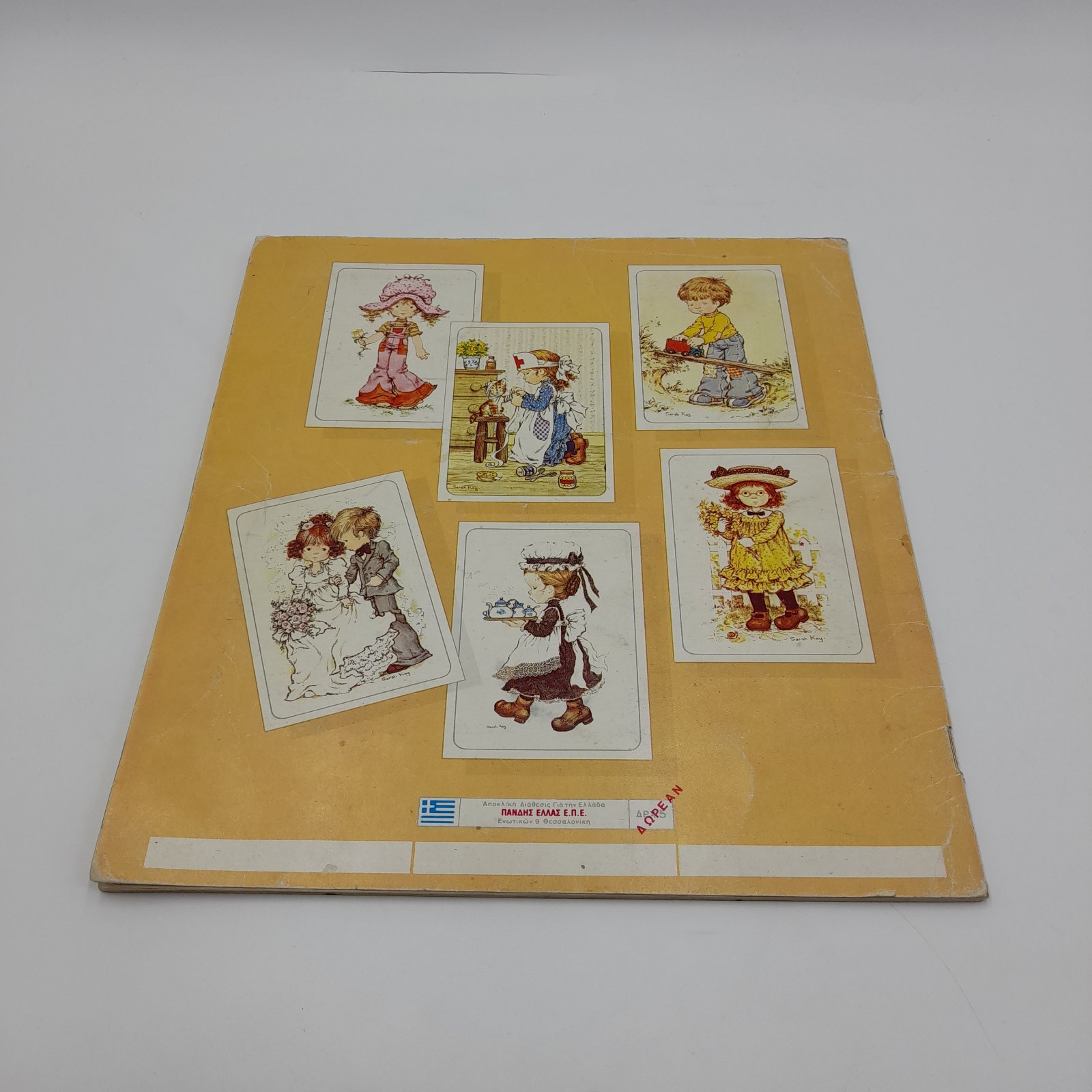Sarah Kay I Love you Panini Greek Vintage Sticker Album 1980 - Image 4