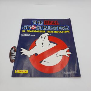 The Real Ghostbusters Οι Πραγματικοί Γκοστμπάστερς Panini Greek Vintage Sticker Album