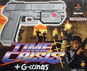 Time Crisis + Guncon Bundle PS1 PlayStation USED