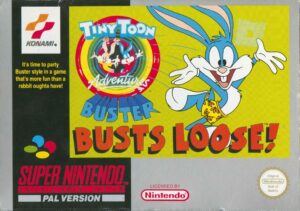 Tiny Toon Adventures: Buster Busts Loose! SNES USED NO MANUAL