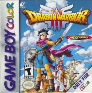 Dragon Warrior III 3 (NTSC USA Version) Game Boy Color USED NO MANUAL