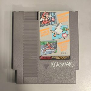 Super Mario Bros, Duck Hunt & World Class Track Meet NES USED Cartridge Only