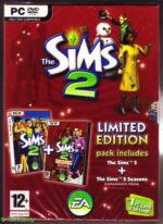The Sims 2 Limited Edition pack including Sims 2 + Seasons Expansion Pack PC Game USED