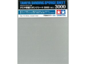 Tamiya Tamiya Sanding Sponge Sheet 3000 | 114x140mm | 87171