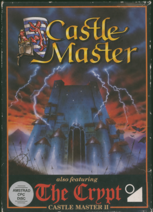 Castle Master + Castle Master II: The Crypt Amstrad Game USED