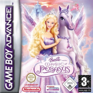 Barbie Magic Pegasus Gameboy Advance USED Damaged Box