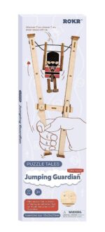 ROKR 3D Wooden Puzzle - Jumping Guardian
