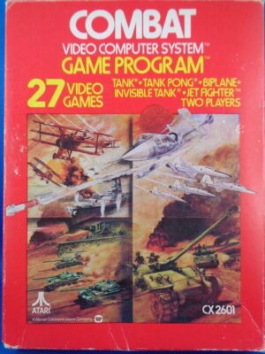 Combat 27 Atari 2600 Game USED