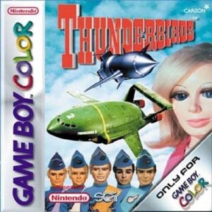 Thunderbirds Game Boy Color USED Damaged Box