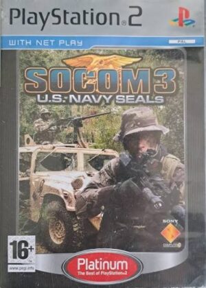 SOCOM 3 U.S. Navy Seals Platinum PS2 USED