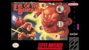 Advanced D&D - Eye of the Beholder (NTSC USA Version) SNES USED