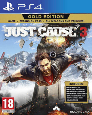 Just Cause 3 Gold Edition PS4 NEW